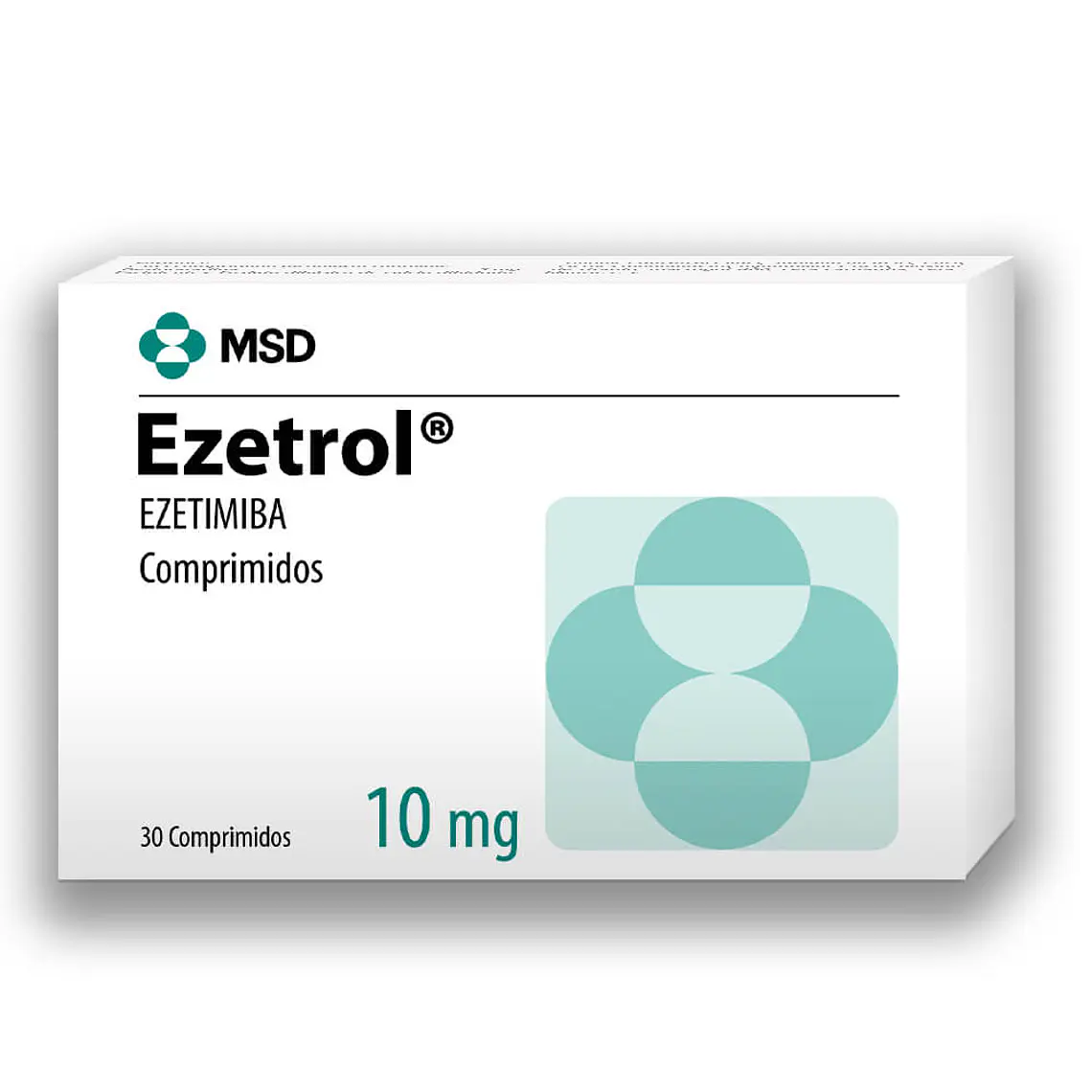 Ezetrol Ezetimiba 10 mg 30 Comprimidos. 1