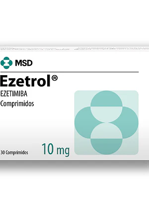 Ezetrol Ezetimiba 10 mg 30 Comprimidos.