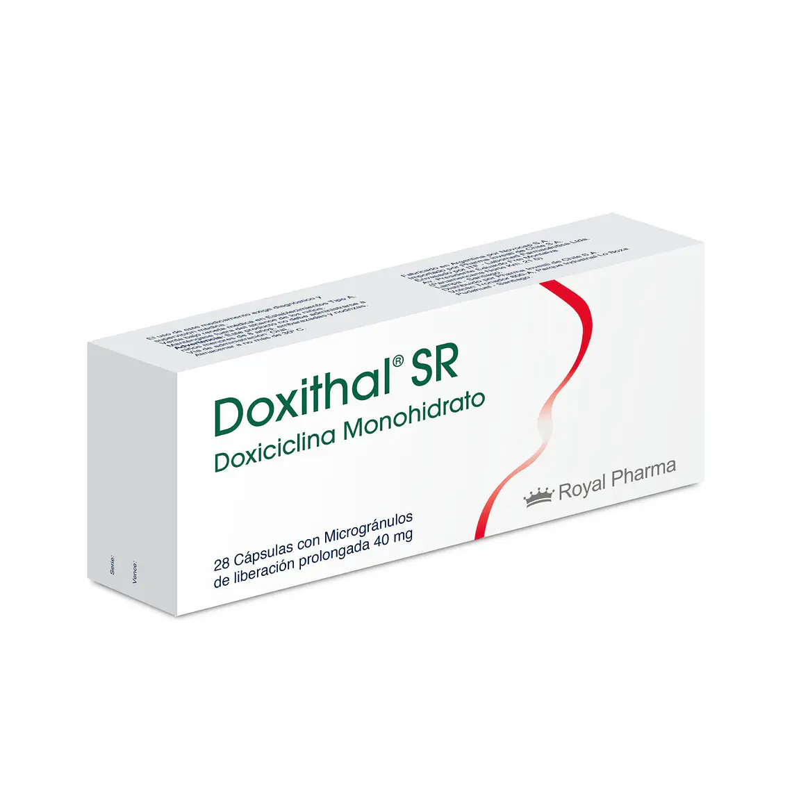 Doxithal SR Doxicilina 40 mg 28 Cápsulas. 1