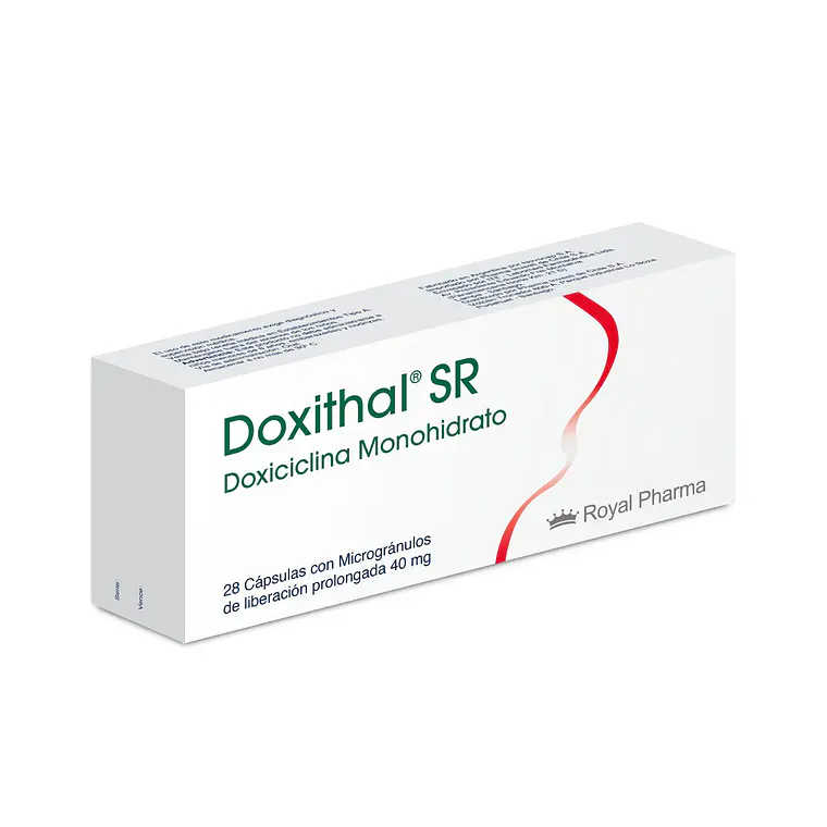 Doxithal SR Doxicilina 40 mg 28 Cápsulas. 1