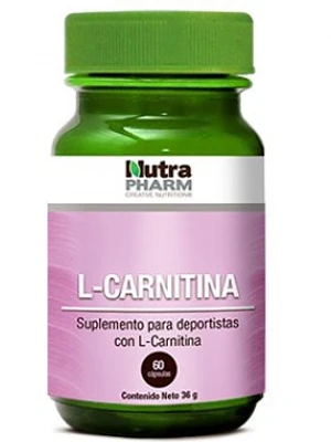 L-Carnitina 60 Cápsulas. Nutrapharm