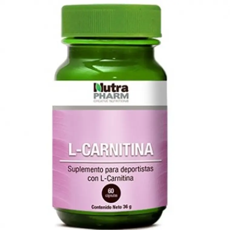 L-Carnitina 60 Cápsulas. Nutrapharm 1