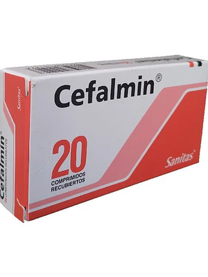 Cefalmin 20 Comprimidos recubiertos.