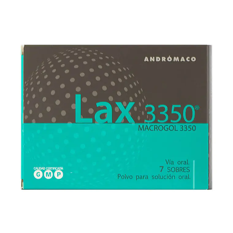 Lax 3350 Macrogol Polvo para solución oral 7 Sobres. 1