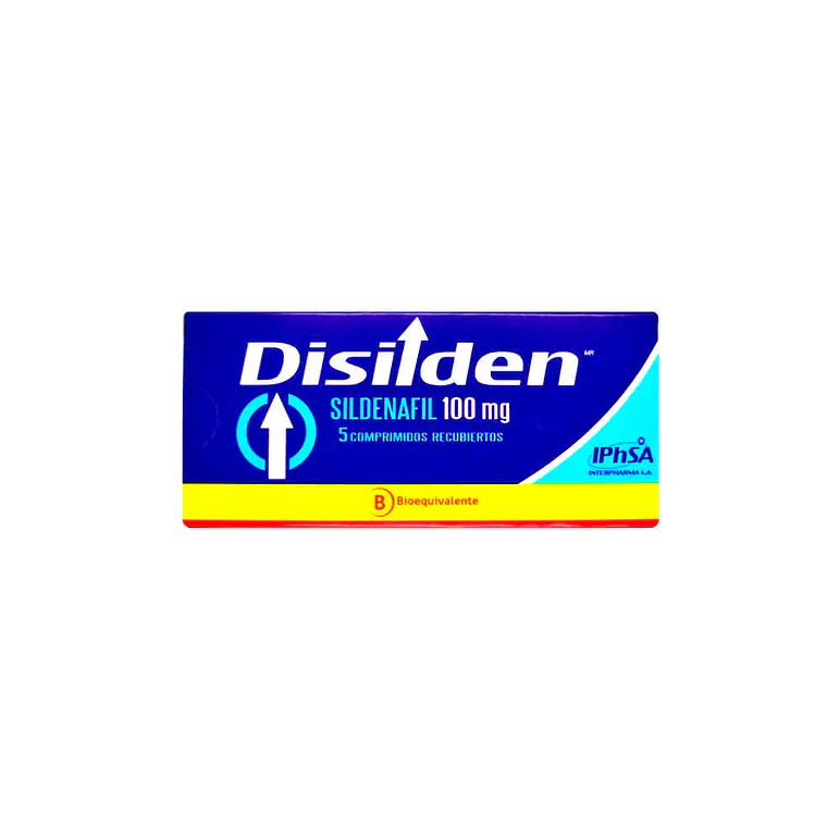 Disilden (B) Sildenafil 100 mg 5 Comprimidos recubiertos. 1