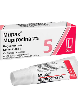 Mupax Mupirocina 2 % Ungüento nasal 5 g.