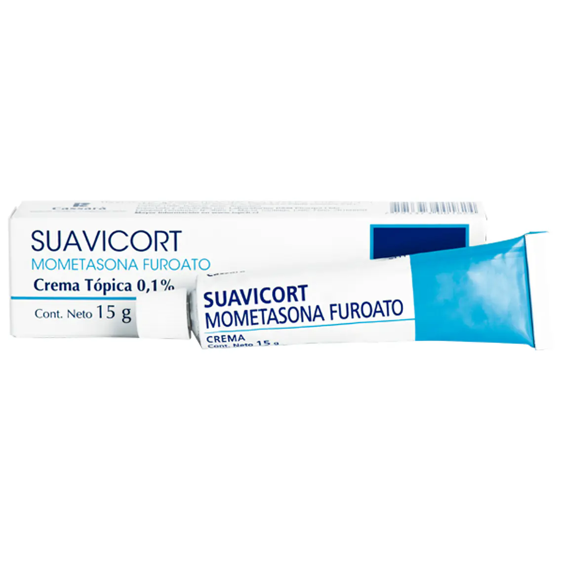 Suavicort Mometasona 0,1 % Crema tópica 15 g. 1