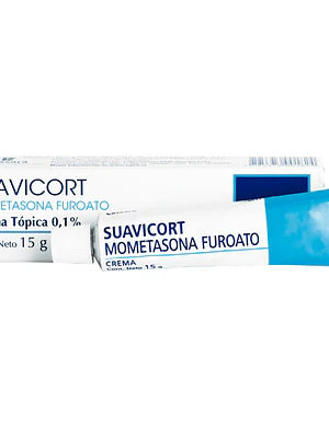 Suavicort Mometasona 0,1 % Crema tópica 15 g.