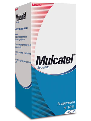 Mulcatel Sucralfato Suspensión al 10 %  200 ml.