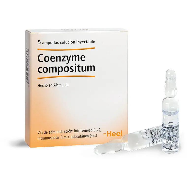 Coenzyme Compositum 5 Ampollas Inyectables. Heel 1