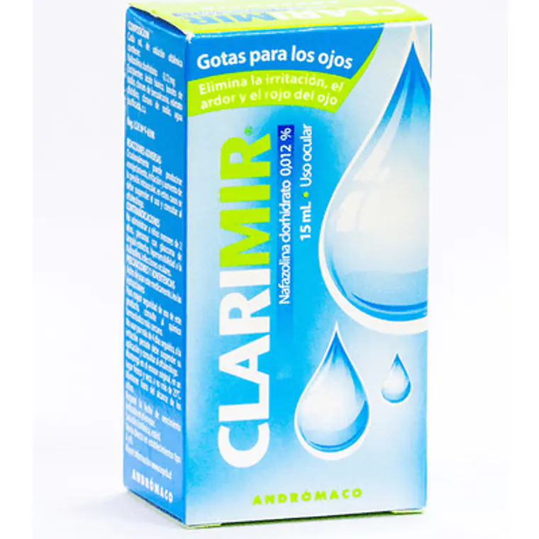 Clarimir Nafazolina 0,012% Solución oftálmica 15 ml. 1