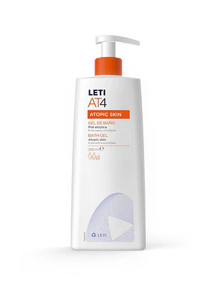 Leti AT4 Gel de baño piel atópica 250 ml.