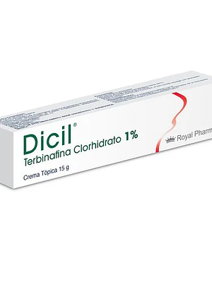 Dicil Terbinafina 1% Crema tópica 15 g.