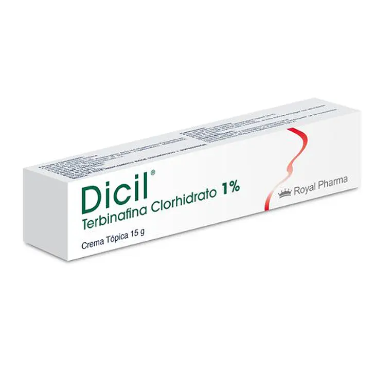 Dicil Terbinafina 1% Crema tópica 15 g. 1