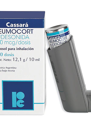 Neumocort Budesonida 200 mcg Inhalador 200 Dosis.
