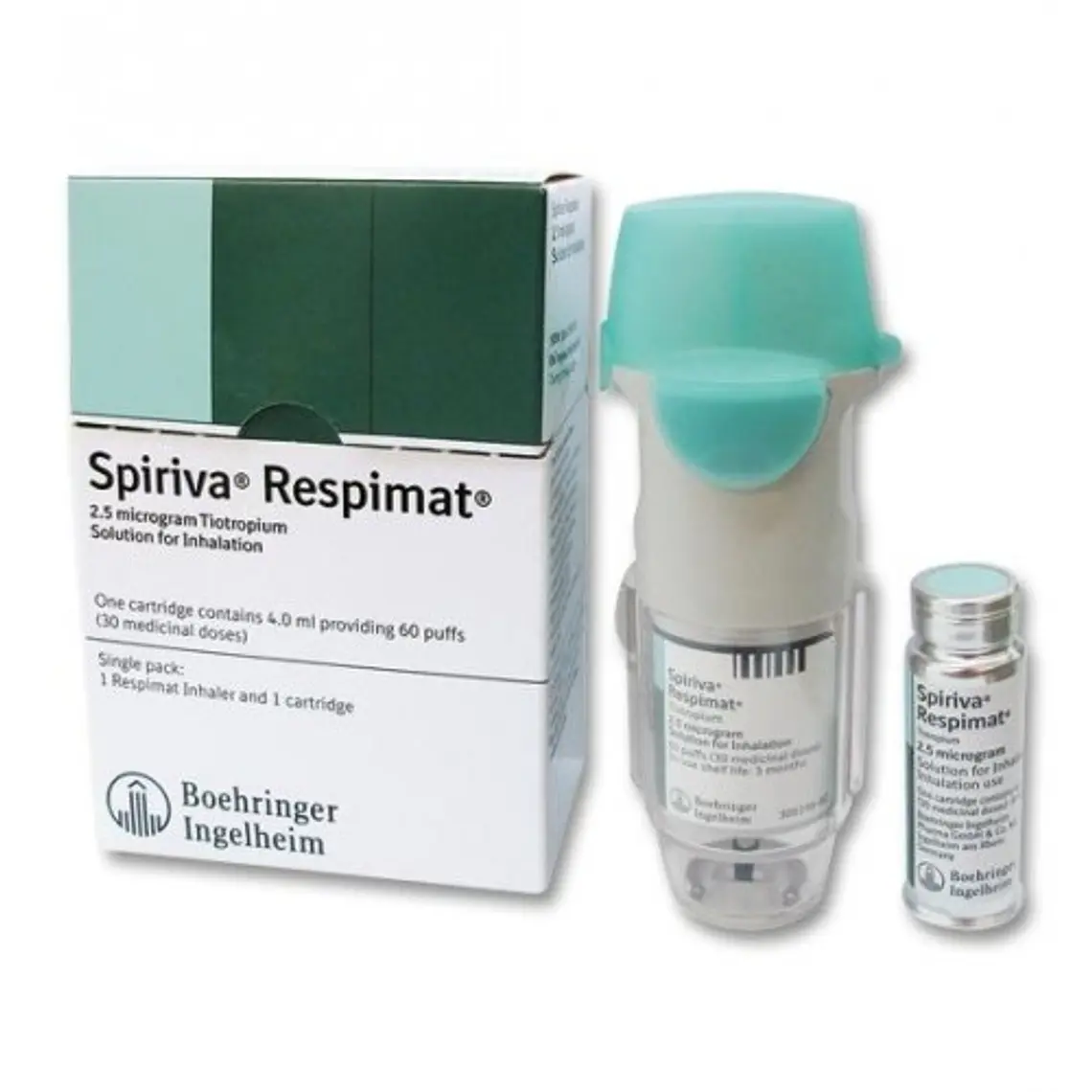 Spiriva Respimat Tiotropio 2,5 mcg Inhalador 30 Dosis. 1