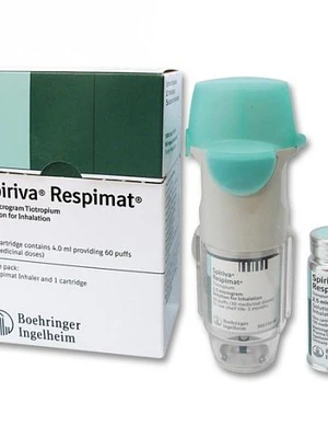 Spiriva Respimat Tiotropio 2,5 mcg Inhalador 30 Dosis.