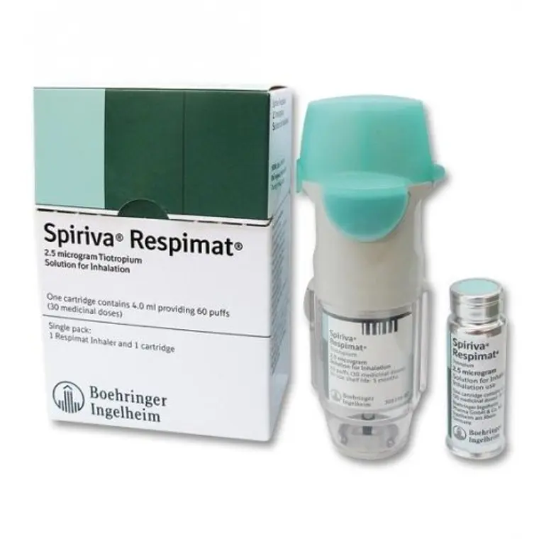 Spiriva Respimat Tiotropio 2,5 mcg Inhalador 30 Dosis. 1