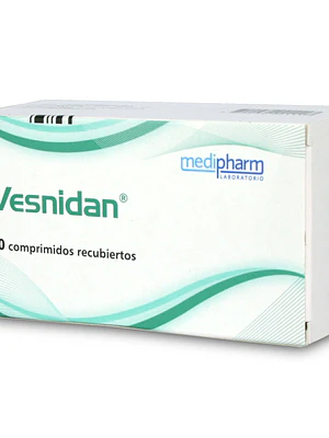Vesnidan Diosmina, Hesperidina 450/50 mg 60 Comprimidos recubiertos.