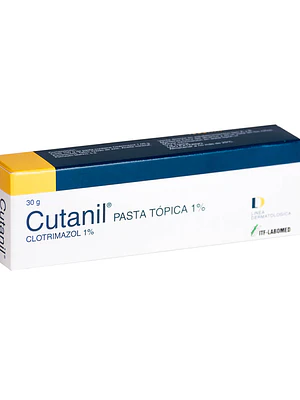 Cutanil  Clotrimazol 1 % Pasta tópica 30 g.