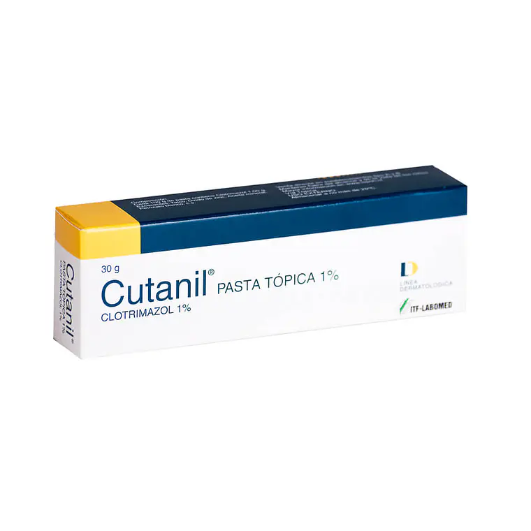Cutanil  Clotrimazol 1 % Pasta tópica 30 g. 1