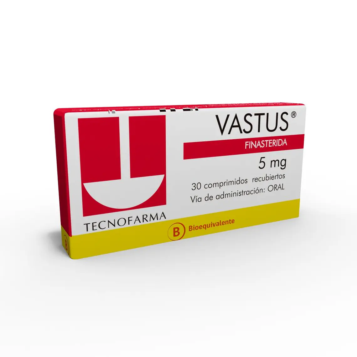 Vastus (B) Finasterida 5 mg 30 Comprimidos recubiertos. 1