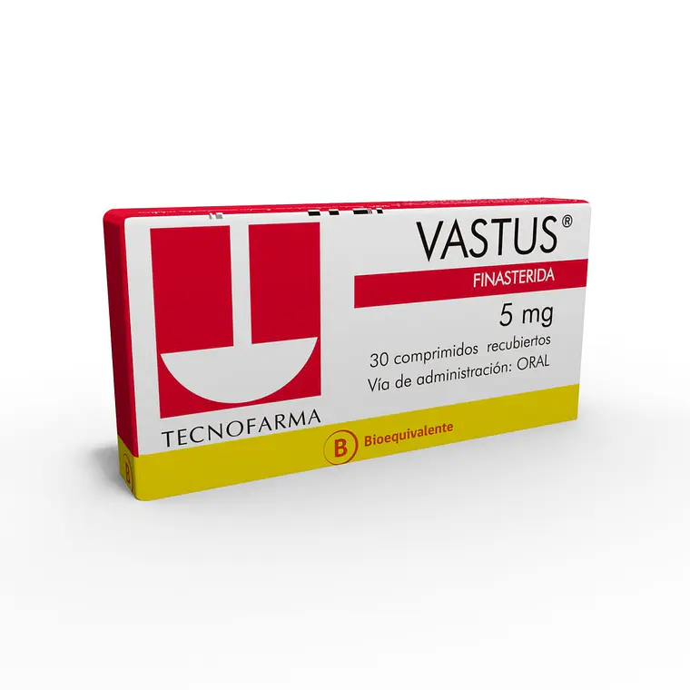 Vastus (B) Finasterida 5 mg 30 Comprimidos recubiertos. 1