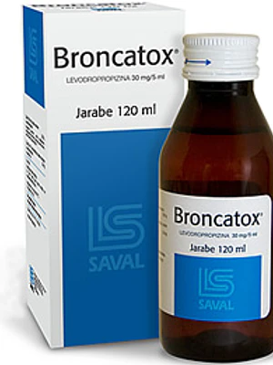 Broncatox Levodropropizina 60 mg /10 ml Jarabe 120 ml.