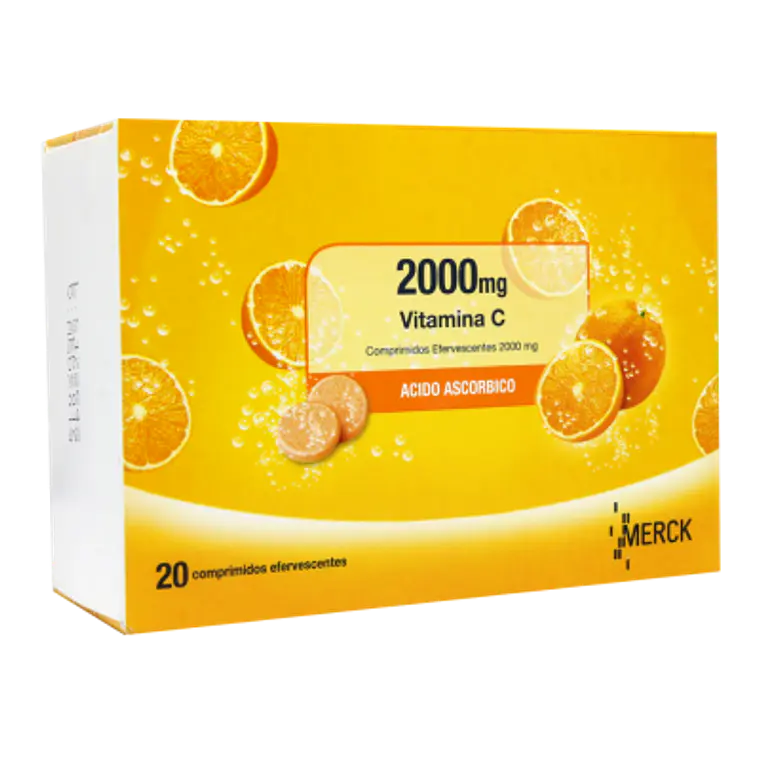 Cebión Vitamina C 2000 mg 20 Comprimidos efervescentes. 1