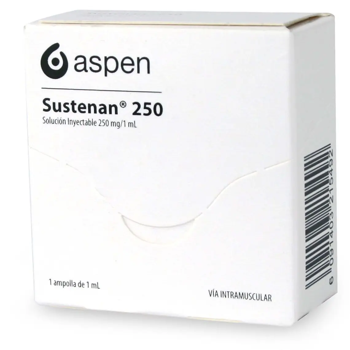 Sustenan 250 mg/ml  Solución inyectable 1 Ampolla. 1