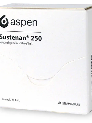 Sustenan 250 mg/ml  Solución inyectable 1 Ampolla.