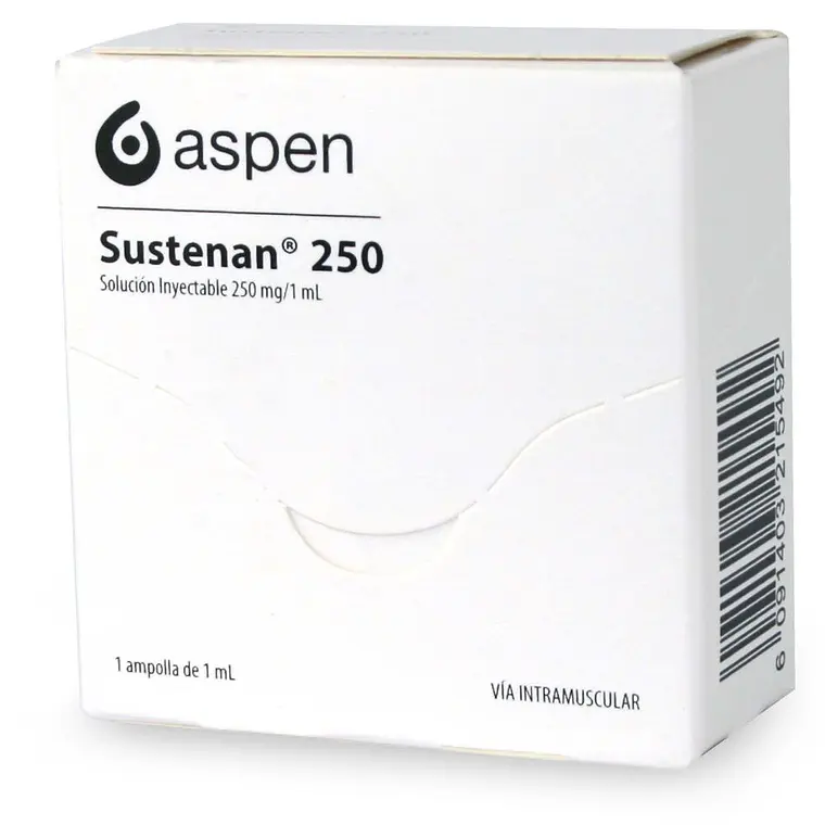 Sustenan 250 mg/ml  Solución inyectable 1 Ampolla. 1