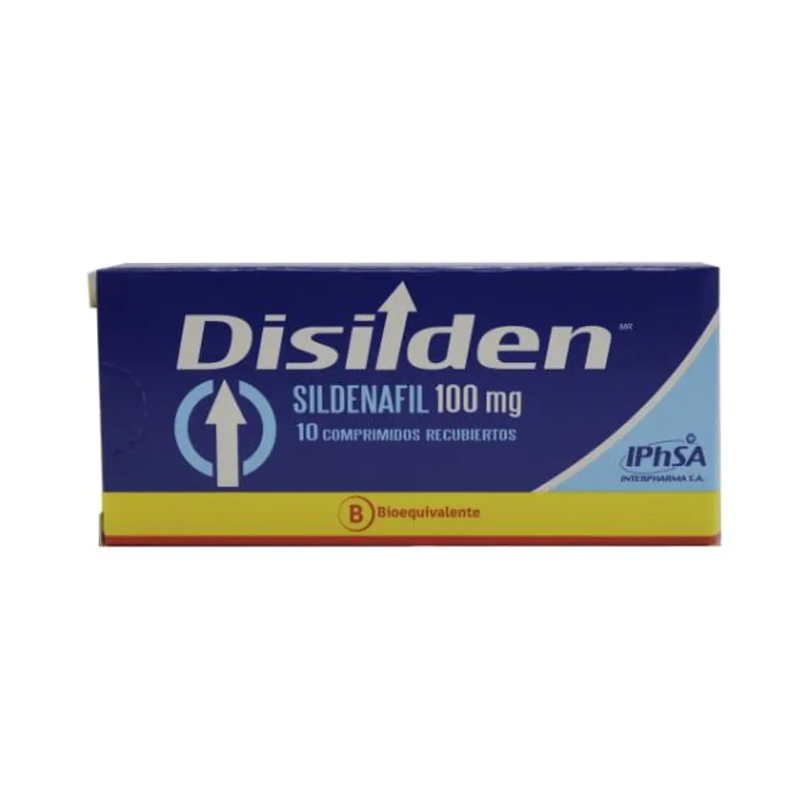 Disilden (B) Sildenafil 100 mg 10 Comprimidos recubiertos. 1