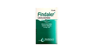 Findaler 10 mg / ml gotas 15 ml