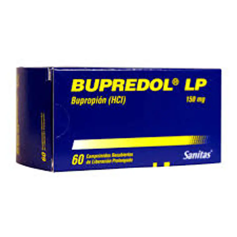 Bupredol LP Bupropión 150 mg 60 Comprimidos. 1