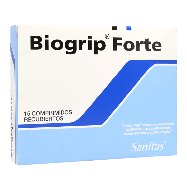 Biogrip Forte 15 Comprimidos recubiertos. 1