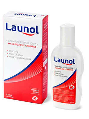 Launol Shampoo Pediculicida 120 ml.