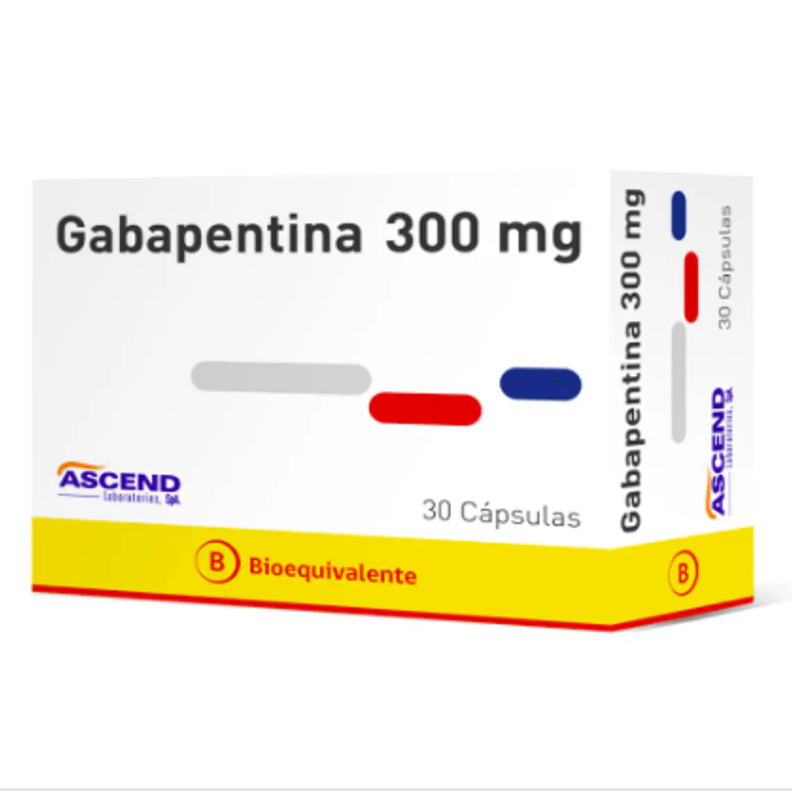 Gabapentina (B) 300 mg 30 Cápsulas. 1