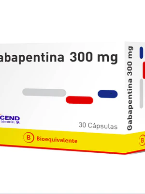Gabapentina (B) 300 mg 30 Cápsulas.