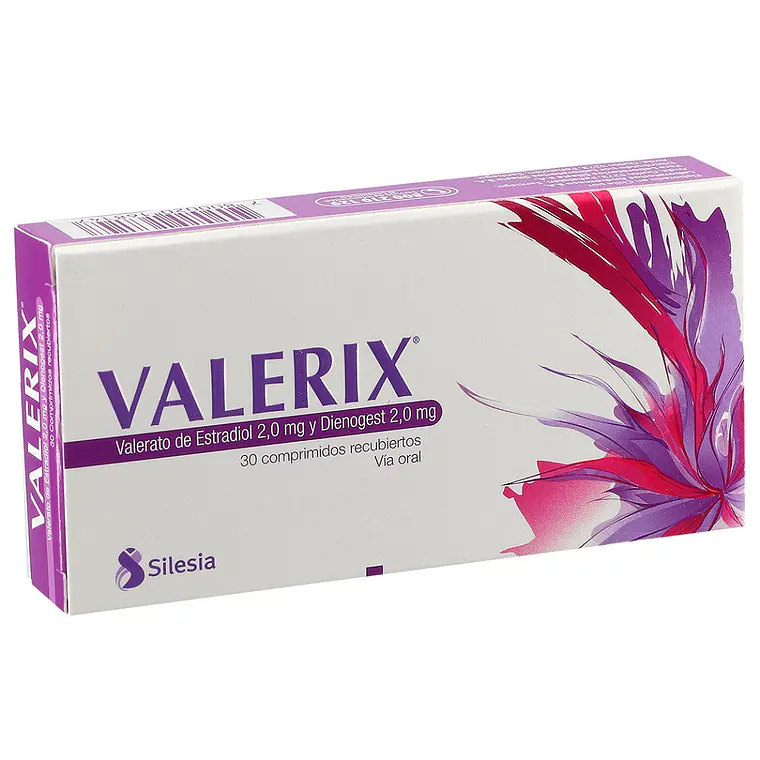 Valerix  Estradiol, Dienogest 30 Comprimidos recubiertos. 1