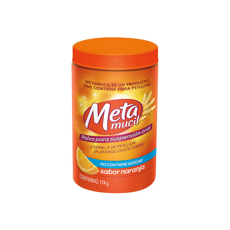 Metamucil Naranja Polvo para suspensión oral 174 g. 1