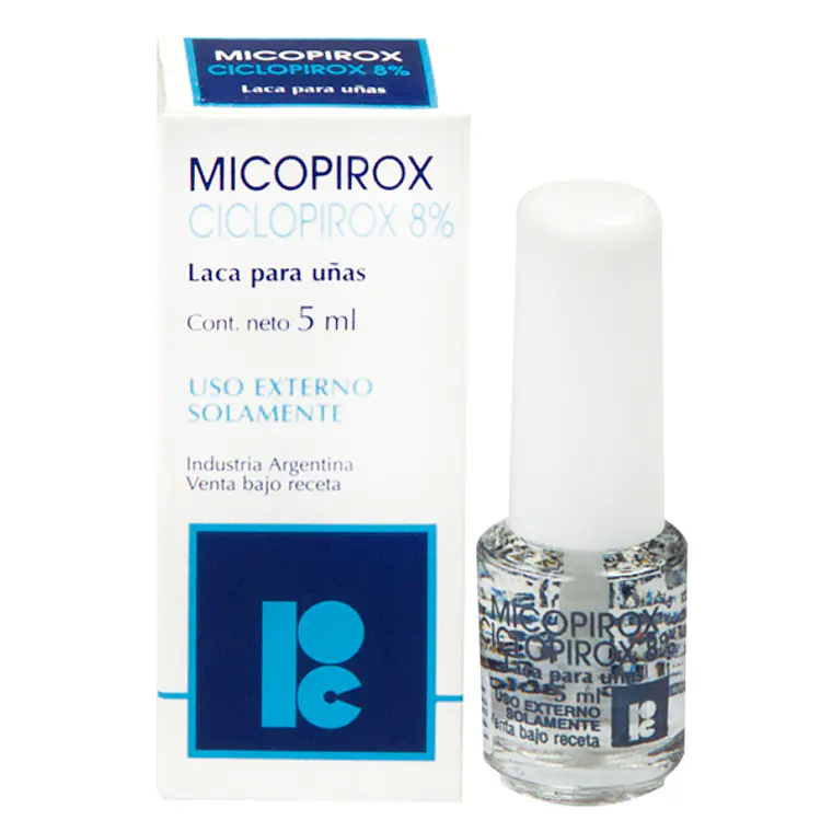 Micopirox Ciclopirox 8 % Laca 5 ml. 1