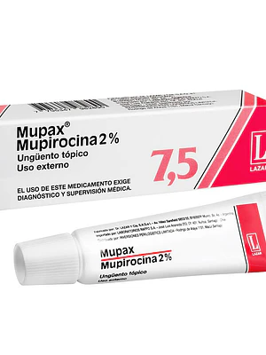 Mupax Mupirocina 2 % Ungüento tópico 7,5 g.