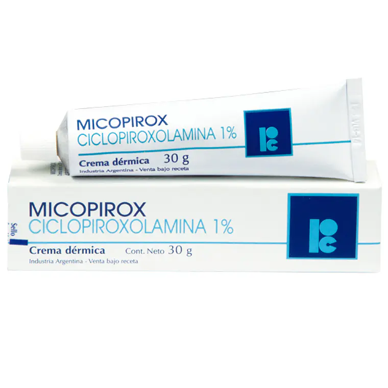 Micopirox Ciclopiroxolamina 1 % Crema dérmica 30 g. 1