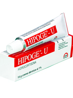Hipoge-U Hidrocortisona 1 % Crema dérmica 15 g.