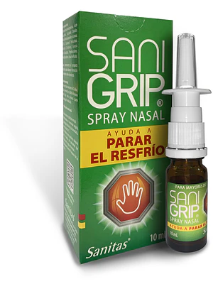 Sanigrip Spray nasal 10 ml.