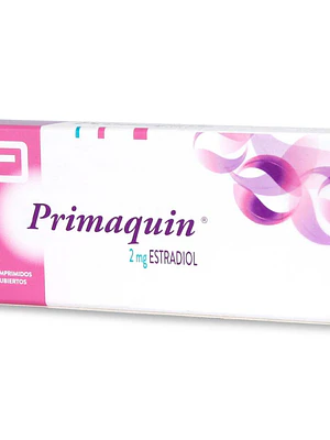 Primaquin Estradiol 2 mg 30 Comprimidos recubiertos.