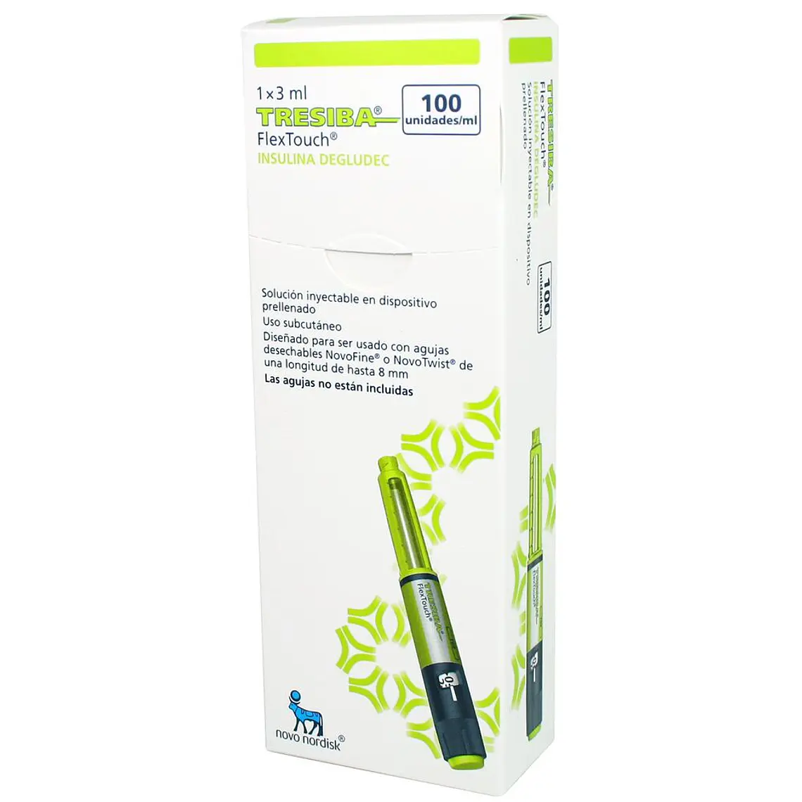 Tresiba Flext Touch 100 Ui 3 ml. 1