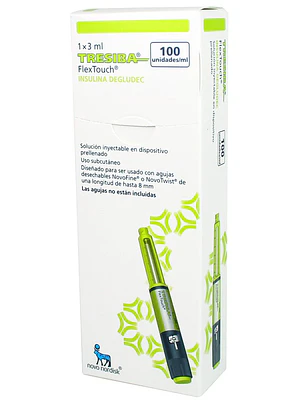 Tresiba Flext Touch 100 Ui 3 ml.