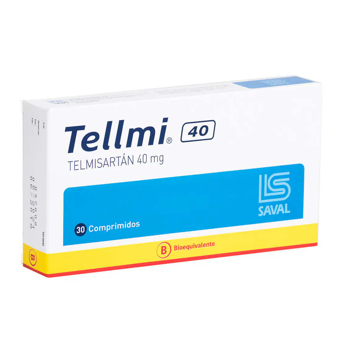 Tellmi (B) Telmisartán 40 mg 30 Comprimidos. 1
